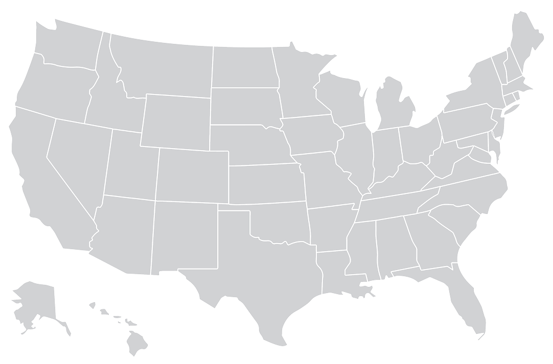 Map of United States